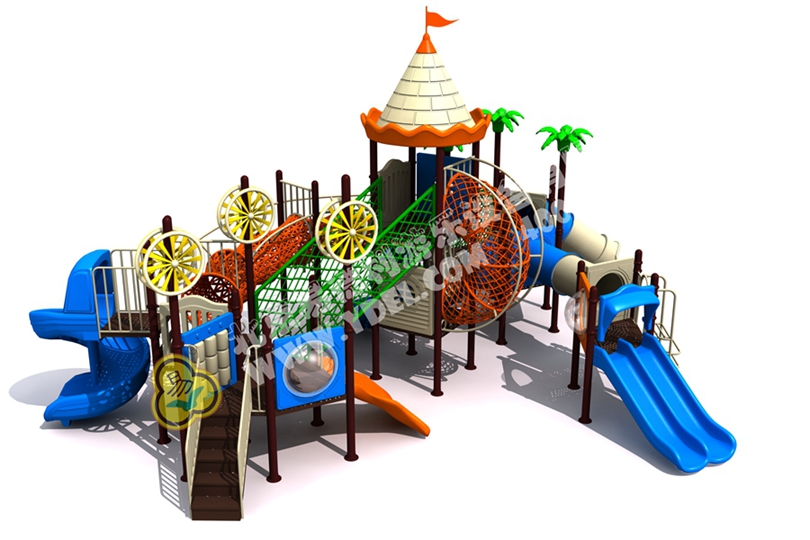 戶外兒童滑滑梯設備四