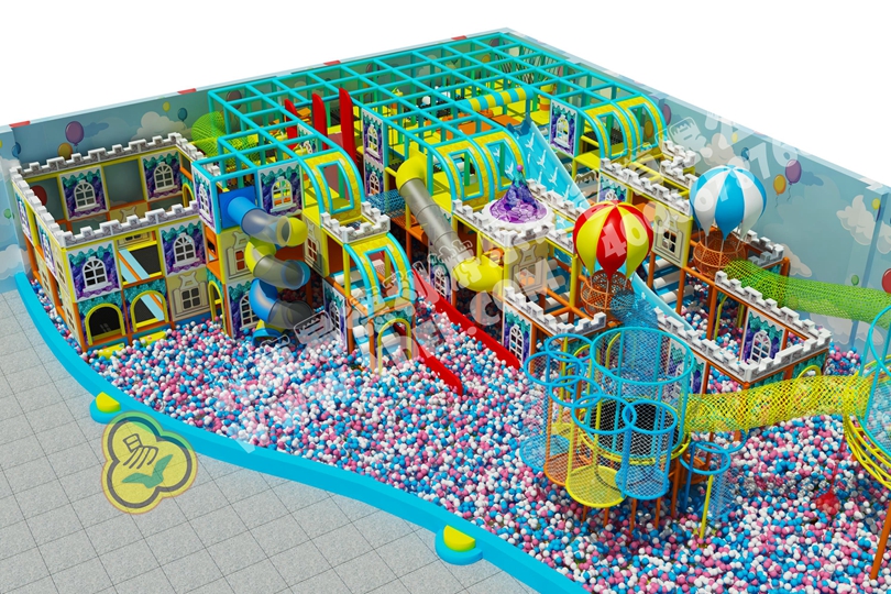 四川城堡主題淘氣堡游樂設(shè)備