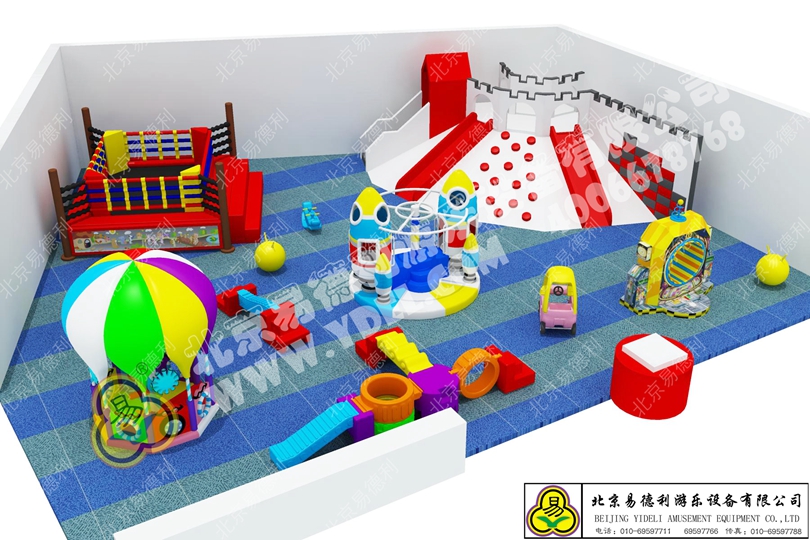 小型冰雪城堡淘氣堡設備