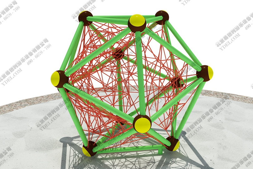 戶外兒童網繩攀爬設備