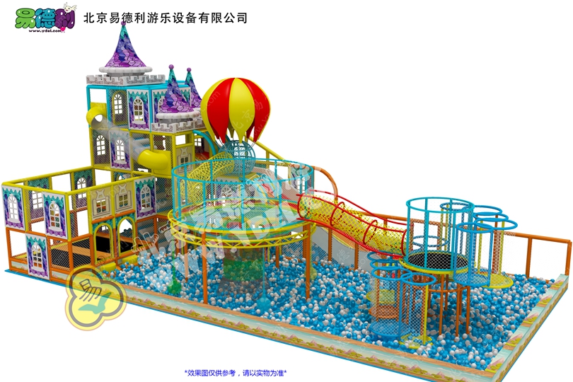 小型城堡主題淘氣堡設備
