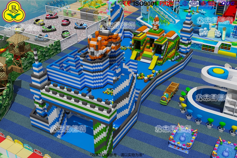 兒童樂高積木樂園設備