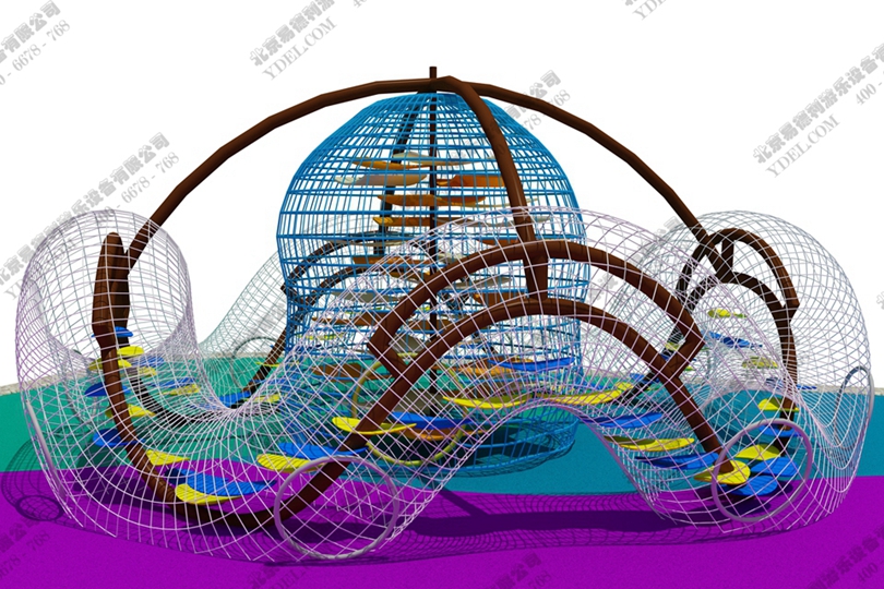 戶外兒童拓展游樂設備二