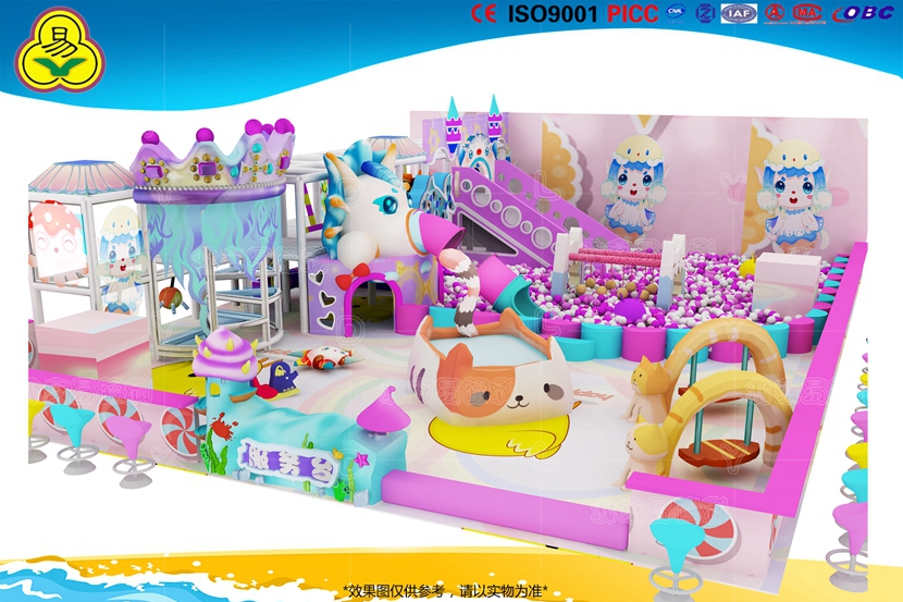 室內卡通淘氣堡設備定制