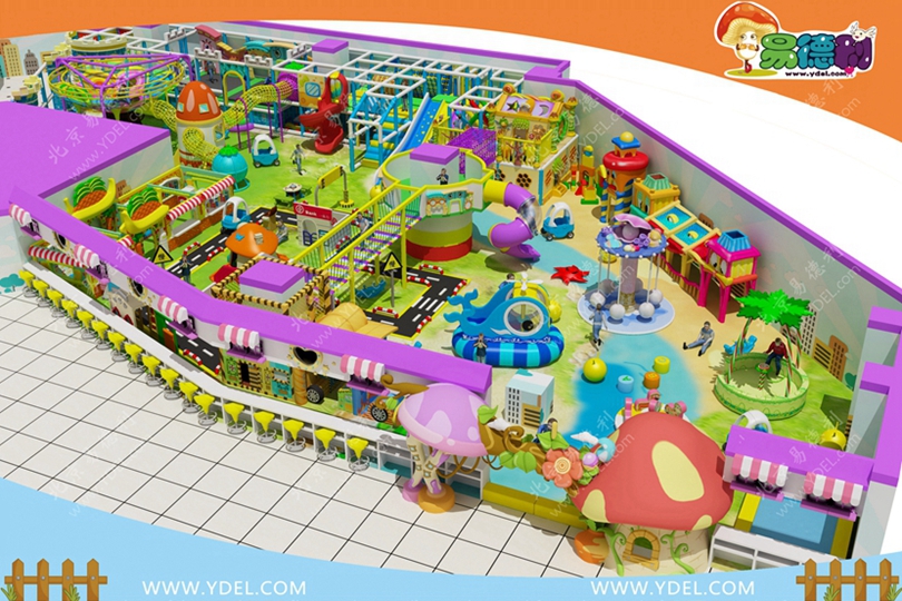 定制淘氣堡樂園設備