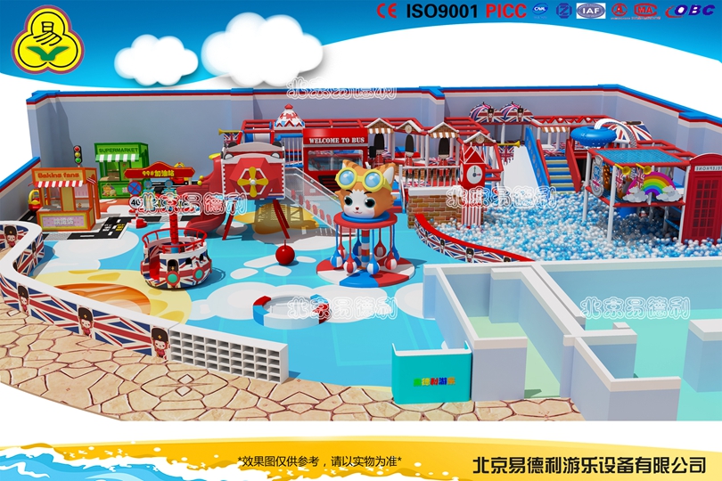 室內卡通淘氣堡設備