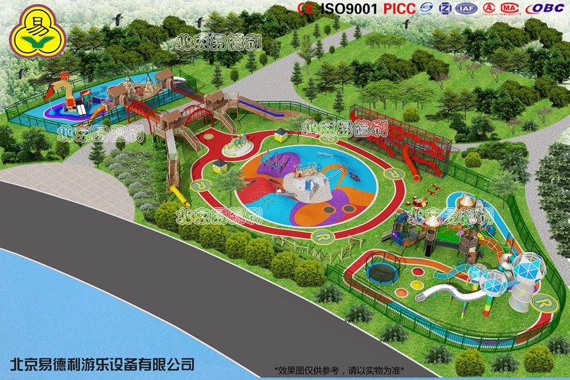 城市公園游樂設備整體規劃