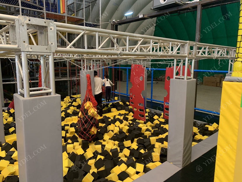 大型蹦床公園拓展區域展示