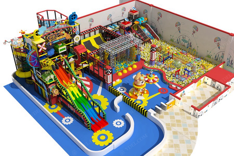 室內定制球池淘氣堡