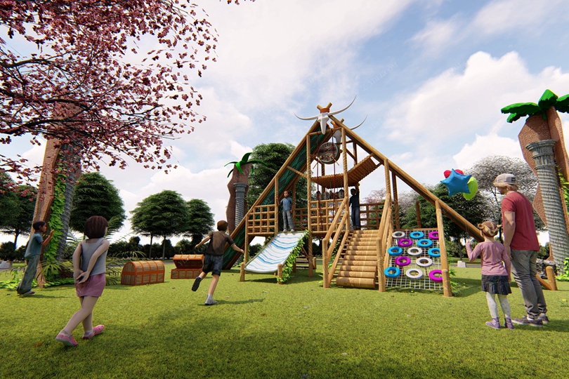 公園戶外非標定制游樂設備