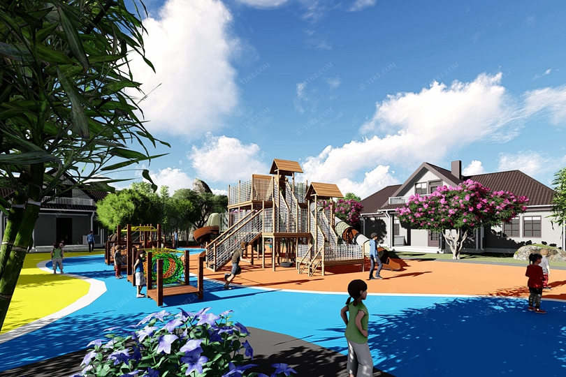 社區戶外非標定制游樂設備